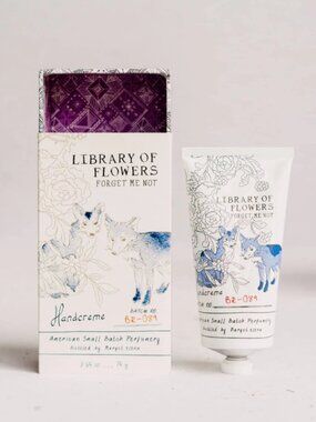 Library of Flowers Forget Me Not Handcreme 2.65 oz – New